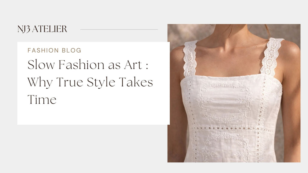 Slow Fashion as Art: Why True Style Takes Time
