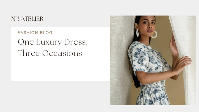 One Luxury Dress, Three Occasions