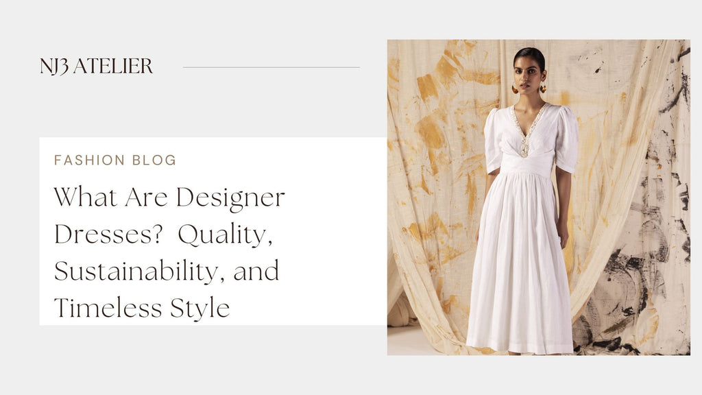 What Are Designer Dresses? Quality, Sustainability, and Timeless Style