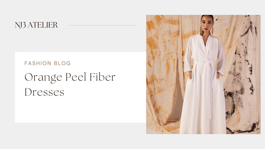 Orange Peel Fiber Dresses