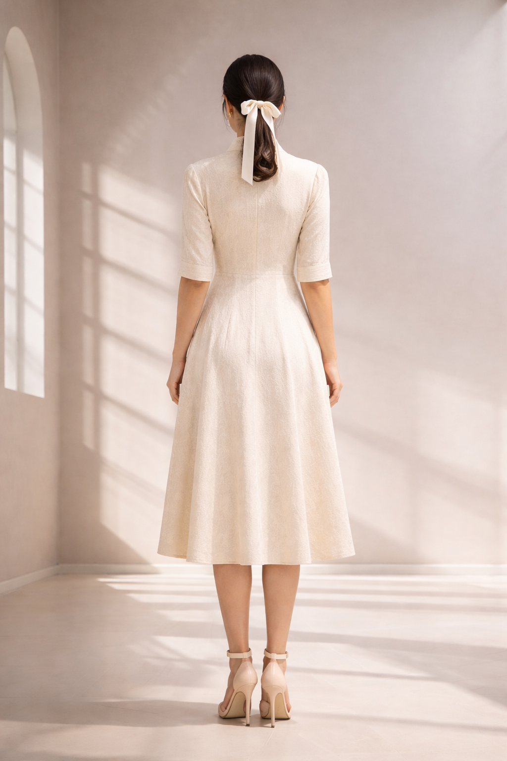 Ivory Heirloom Lace Dress