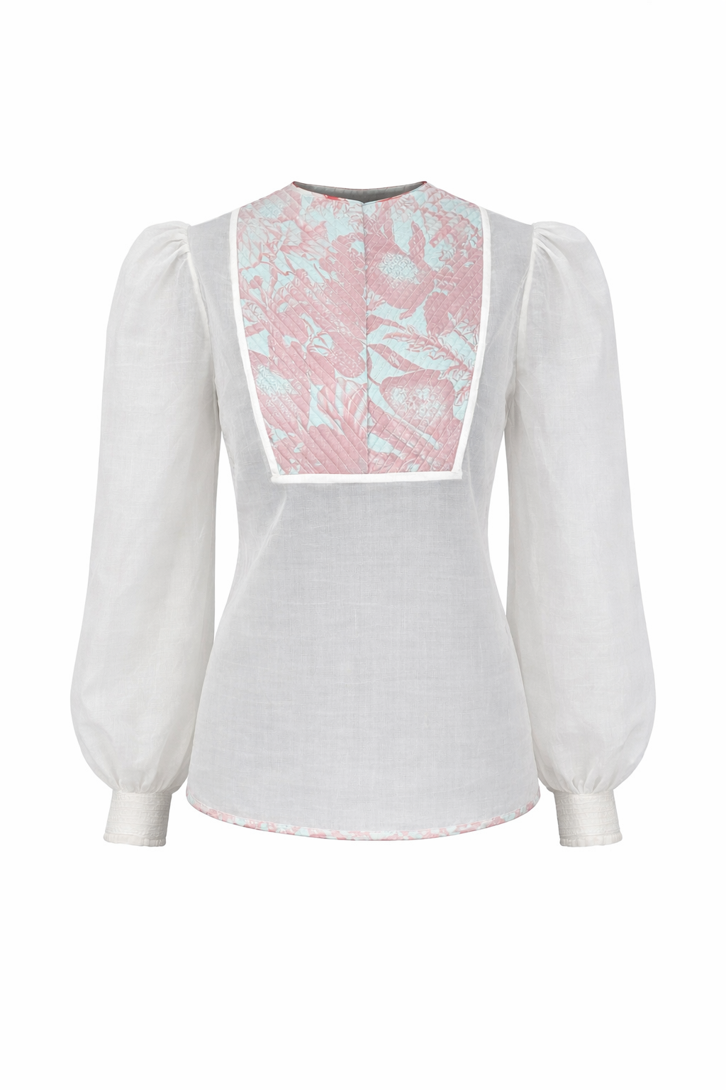 Blush Élan Organza Top