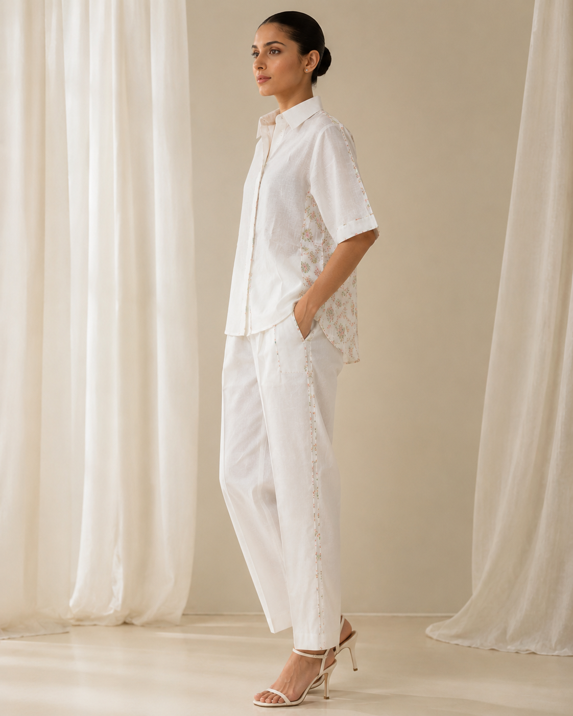 Ivory Fleur Co-ord Set