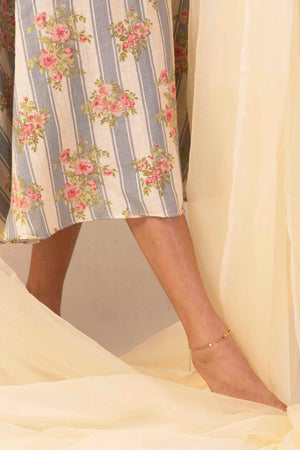 Handcrafted luxury circular skirt in premium fabric, showcasing elegant silhouette and artisan craftsmanship, ideal for refined womenswear