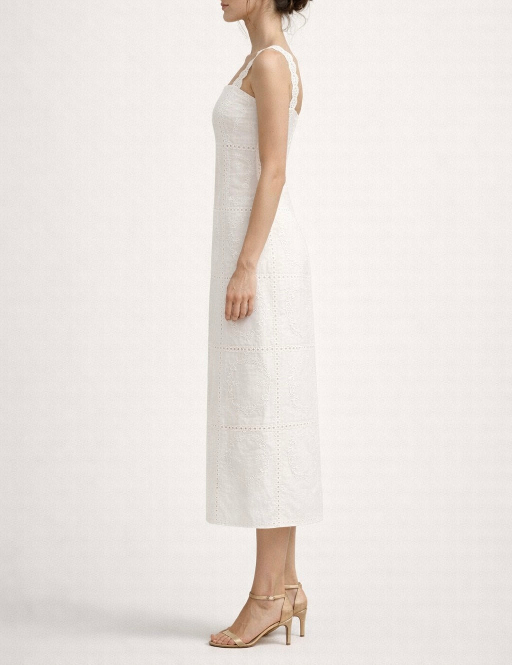 Ethereal Lace Strap Dress