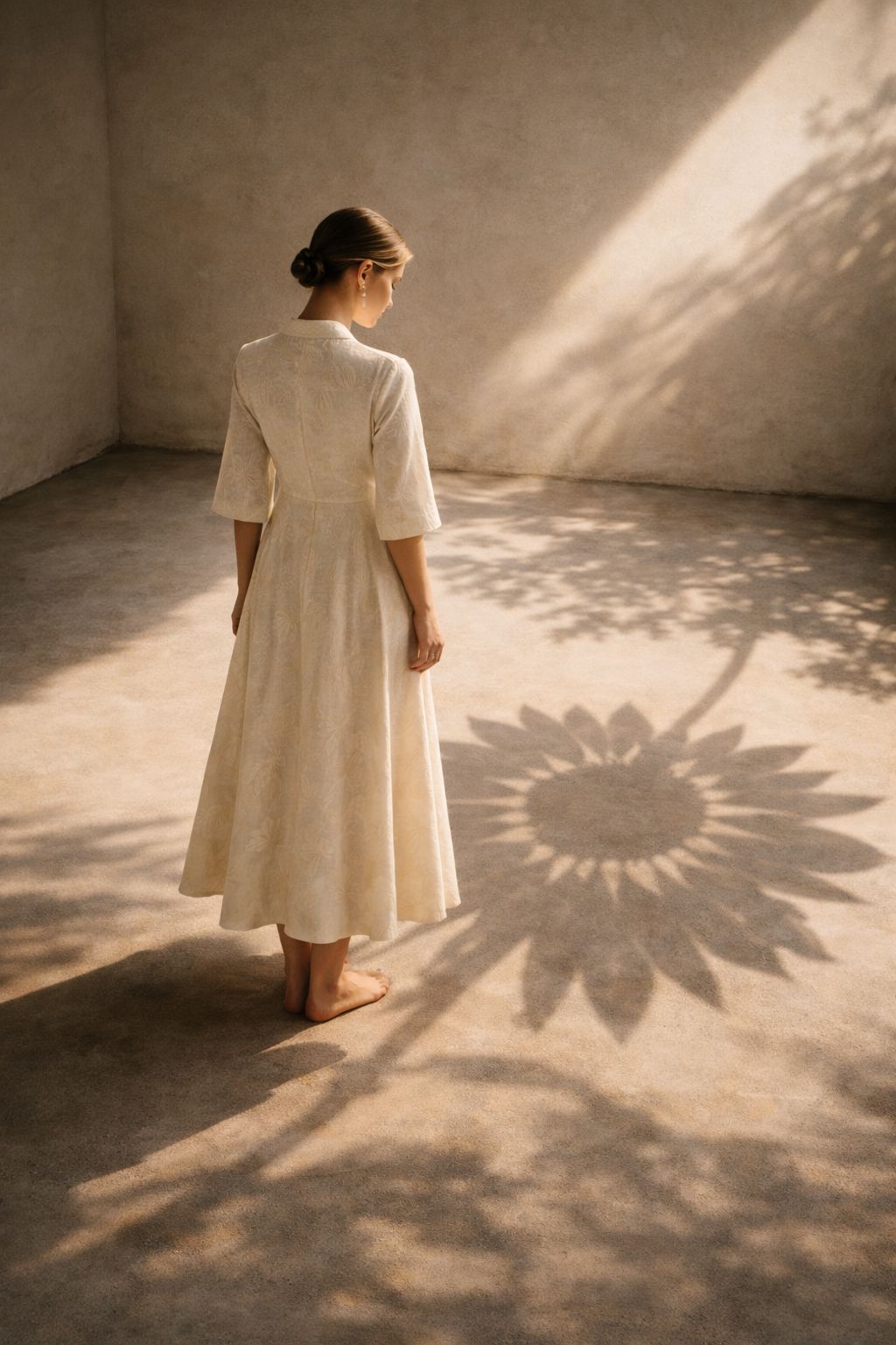 Heirloom Lace Linen Dress