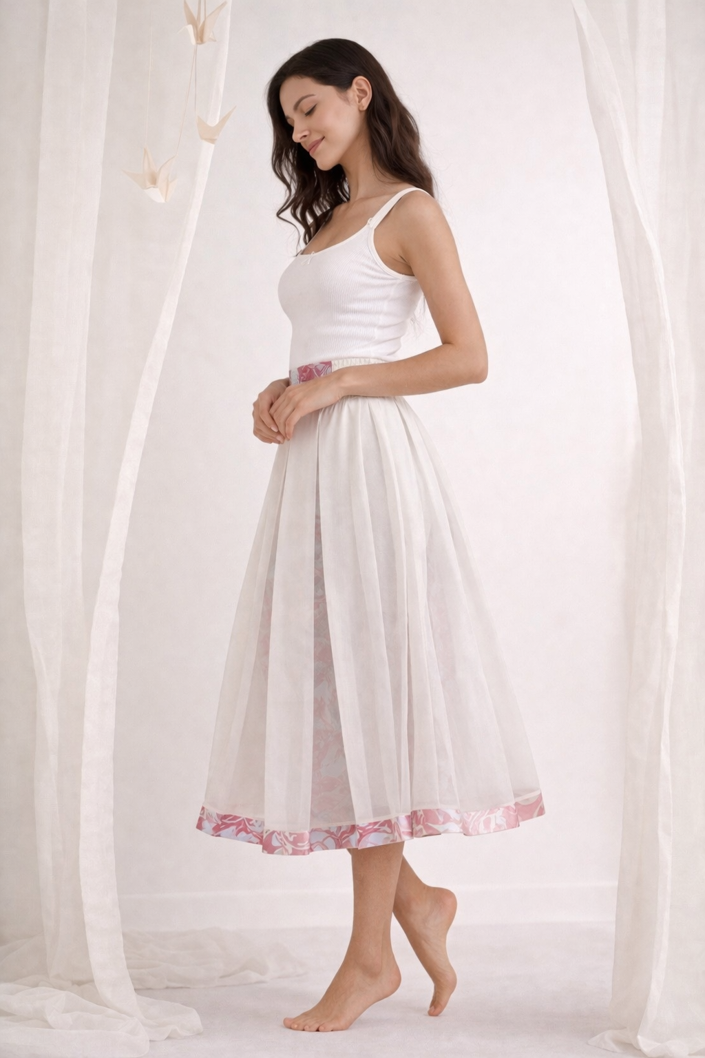 Celeste Organza Skirt
