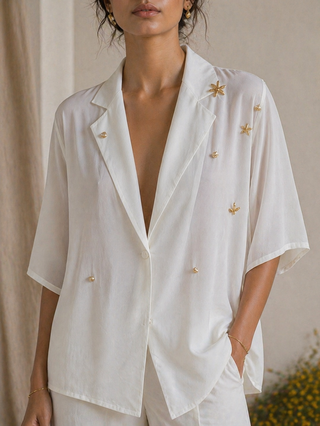 Luma Silk Shirt