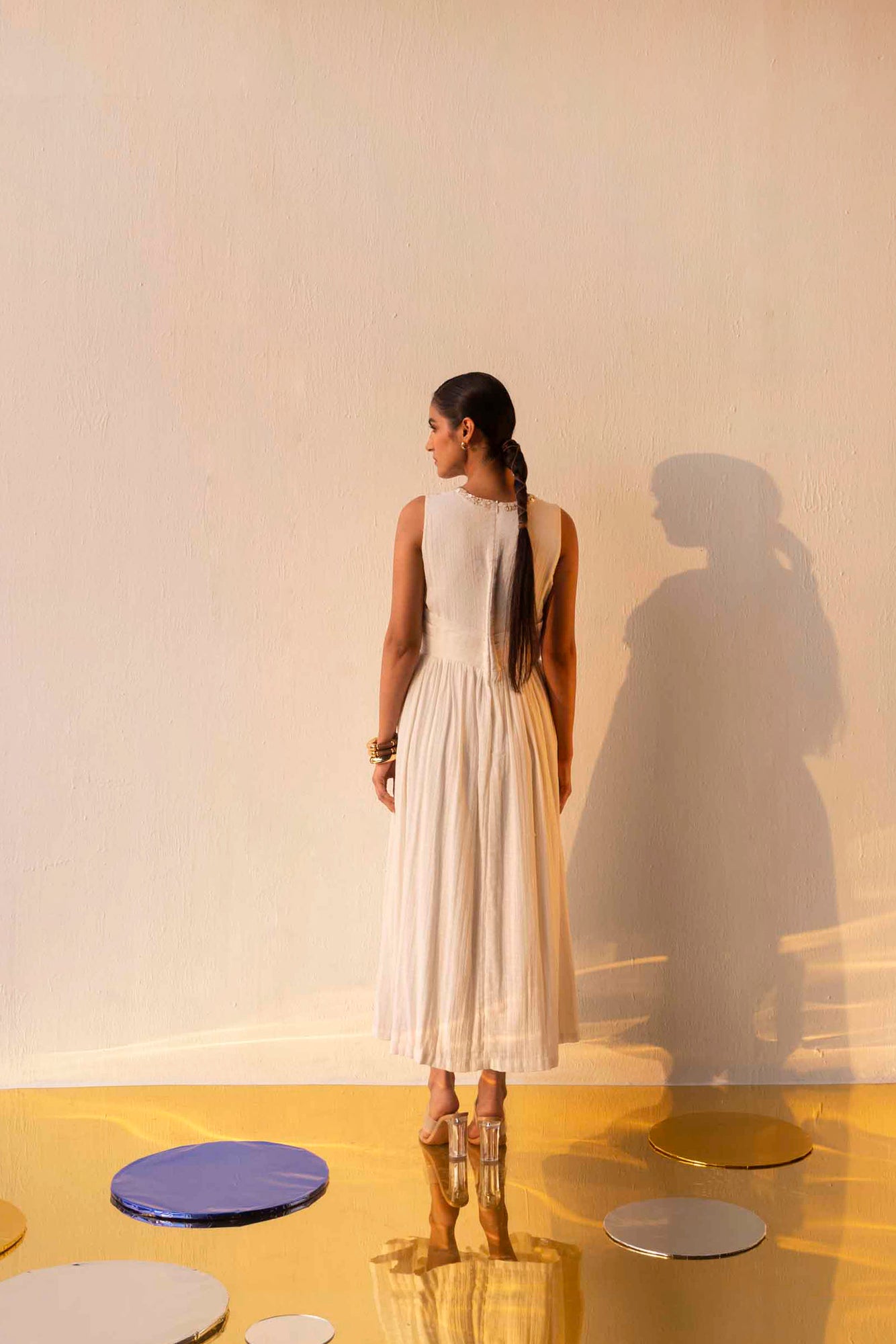 Handcrafted Fashion: Exclusive Swiss Dot Cotton Dress – NJ3ATELIER Handcrafted Fashion: Exclusive Swiss Dot Cotton Dress – NJ3ATELIER