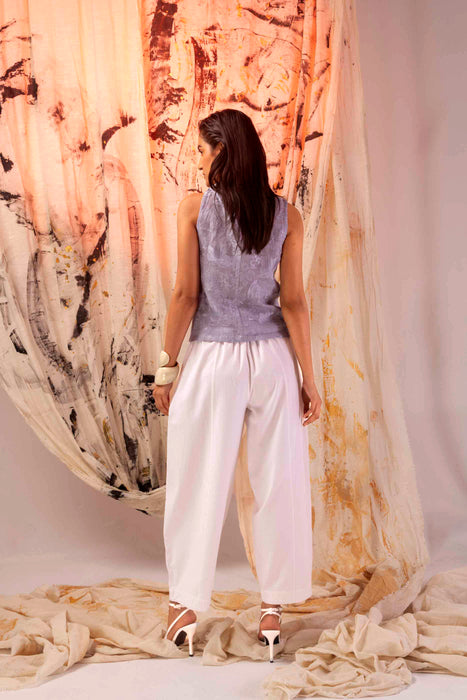 Alpine White Trousers
