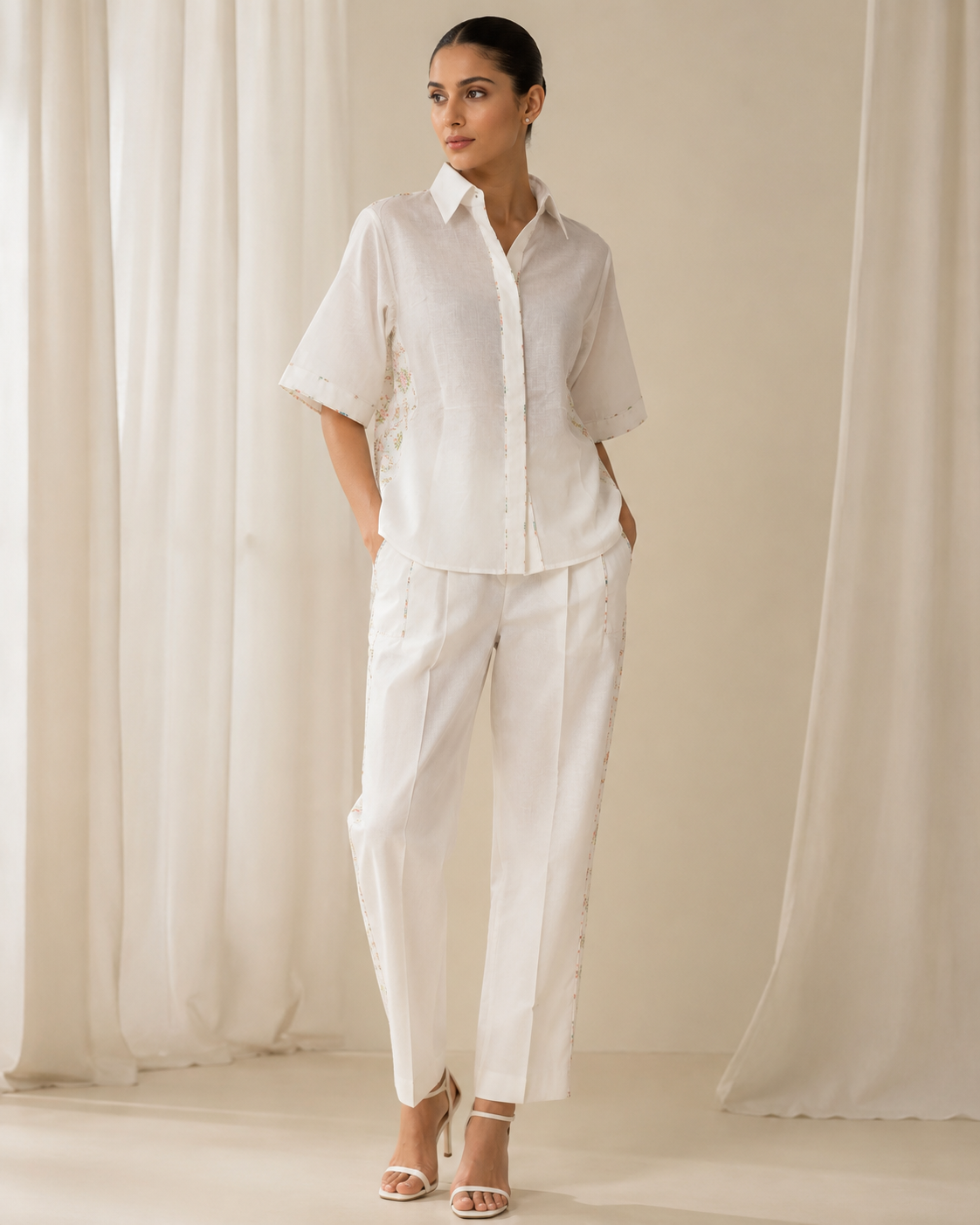 Ivory Fleur Co-ord Set