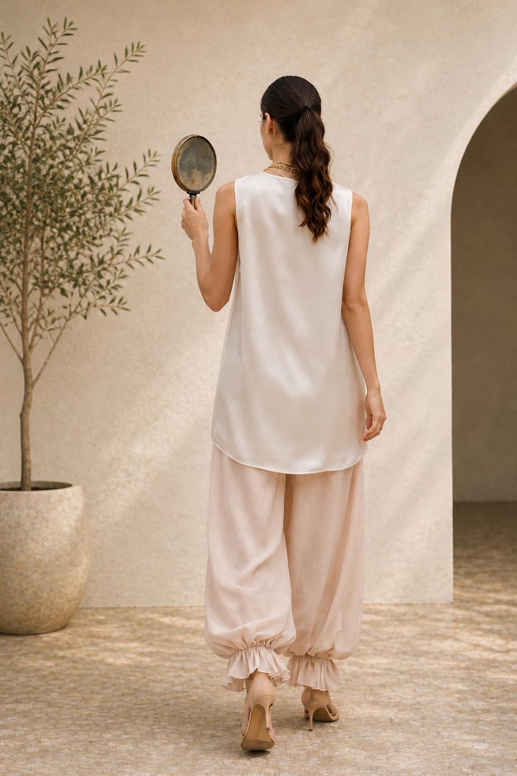 Zephyra Chiffon Pants
