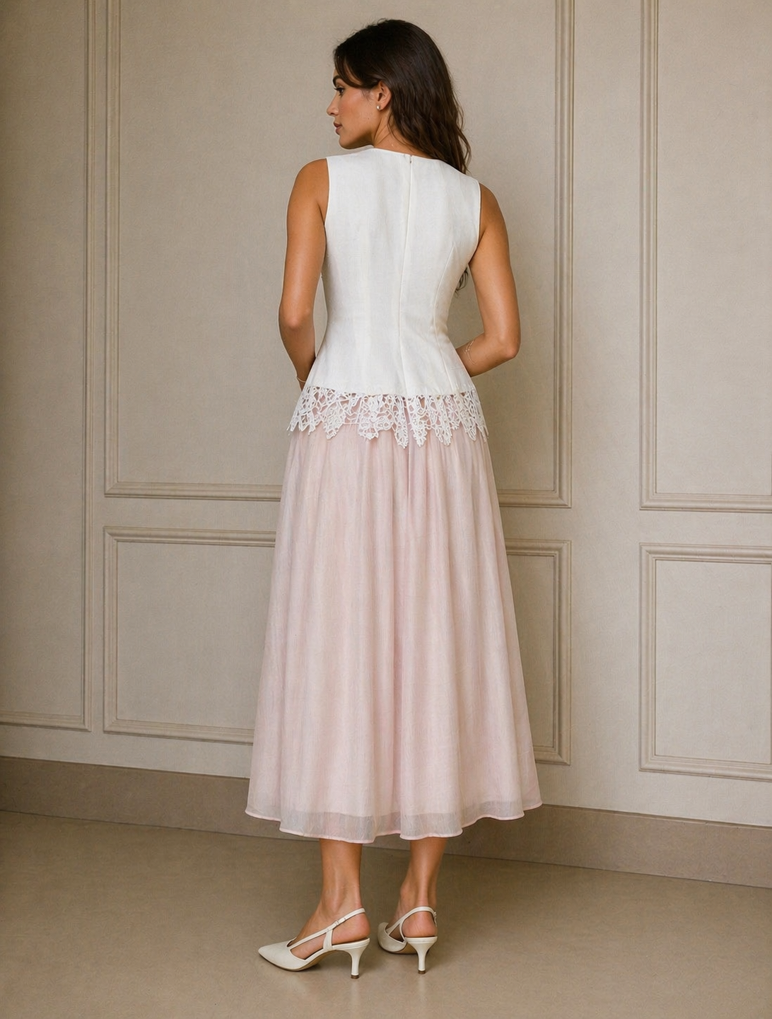 Céliane Chiffon Skirt