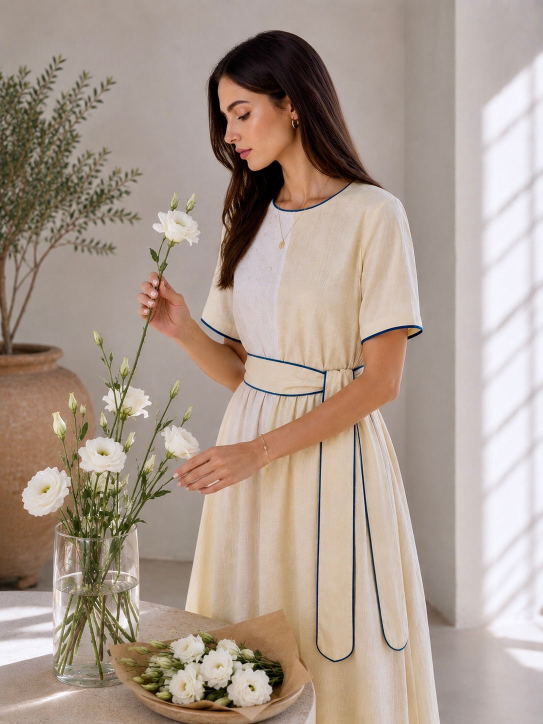 Solea Linen Dress