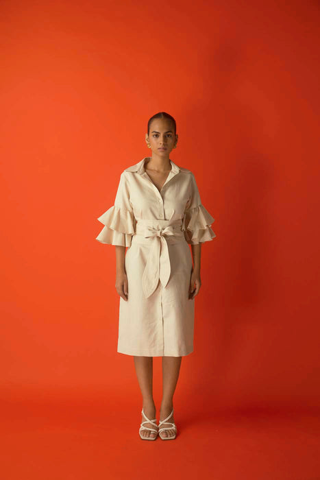 A Vita Alta Shirt Dress