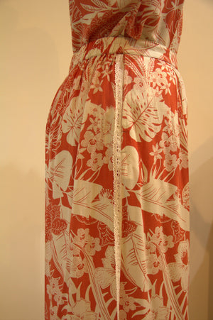 Elegant wide-leg trousers in premium handloom fabric, showcasing NJ3 Atelier's luxury craftsmanship and sophisticated design